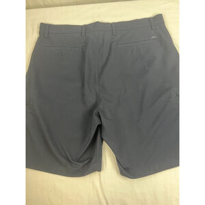 Men’s Chaps Golf Performance Flat Front Stretch Golf Shorts Size 36 Dark Blue